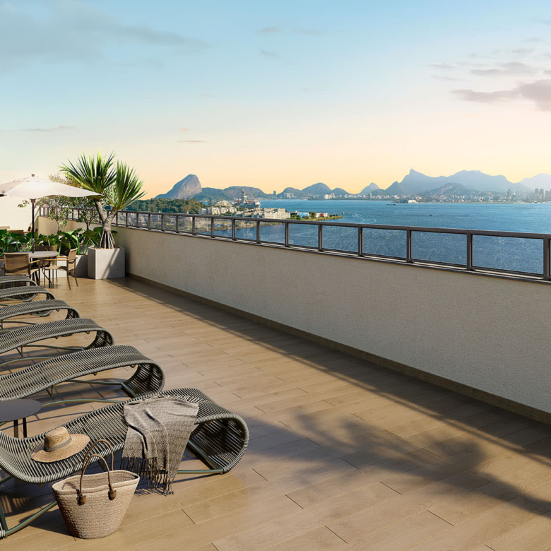 New Development in Niterói - RJ, Brazil 11 QUADRA E 22 ROOFTOP SOLARIO azrziw
